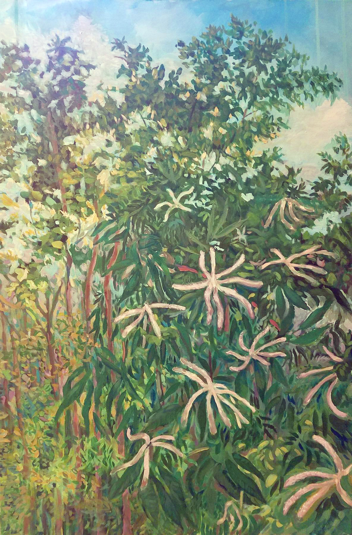 American Chestnut painting.